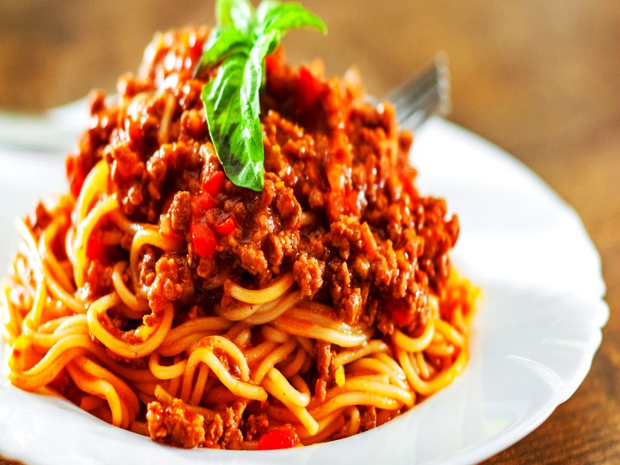 Frischer Salat mit Gemüse